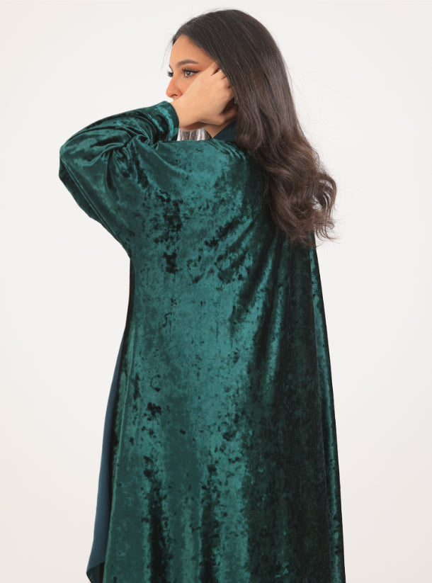 N103 - Velvet abaya