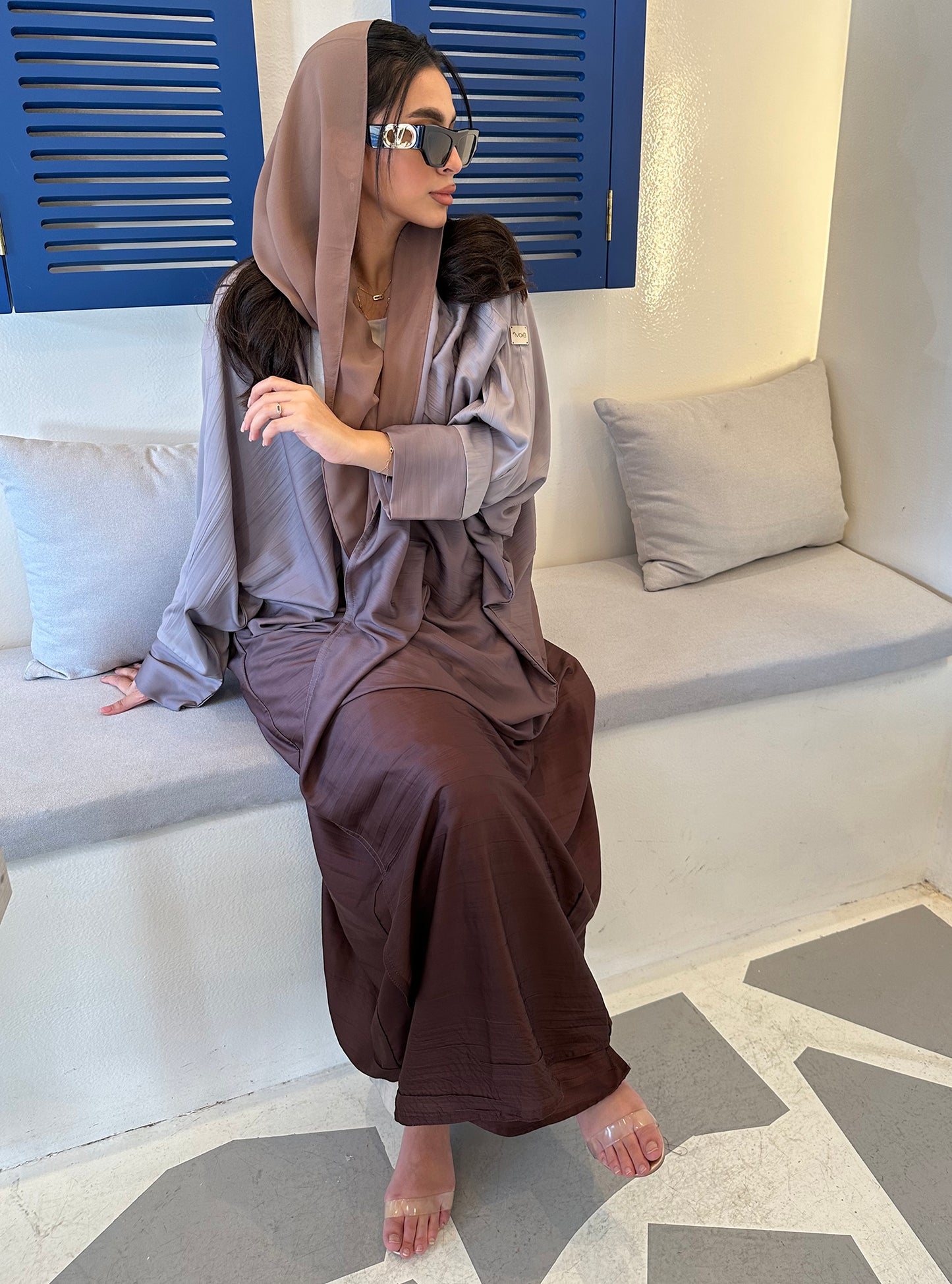 N022 - Summer ombré abaya