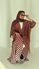 N101 - Polka Dots abaya