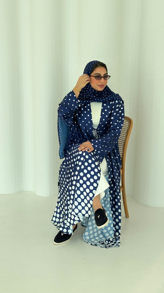 N102 - Polka Dots abaya