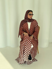N101 - Polka Dots abaya