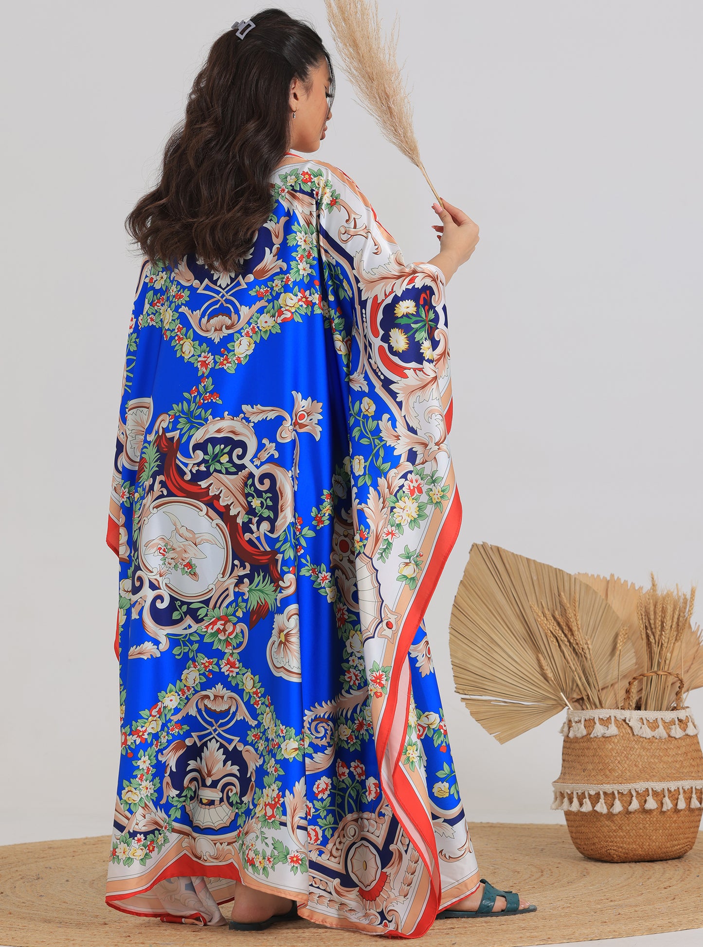 N014 - Multi colors daily kaftan