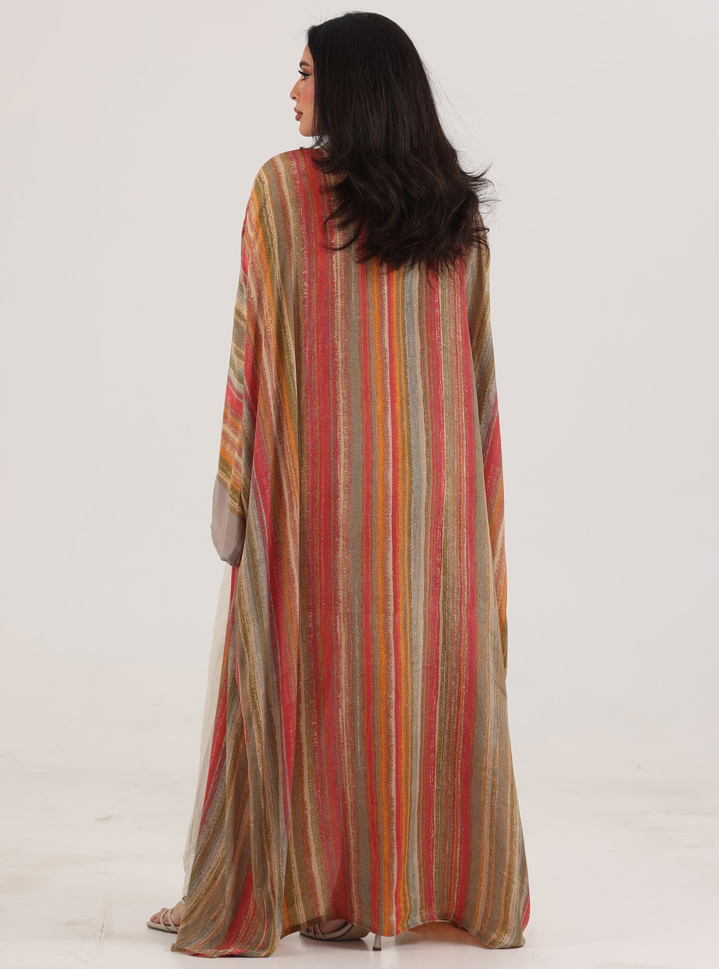 N066 - Colorful abaya set