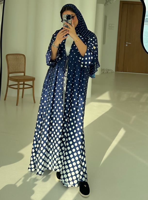 N102 - Polka Dots abaya