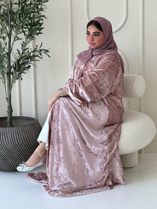 N108 - Velvet abaya