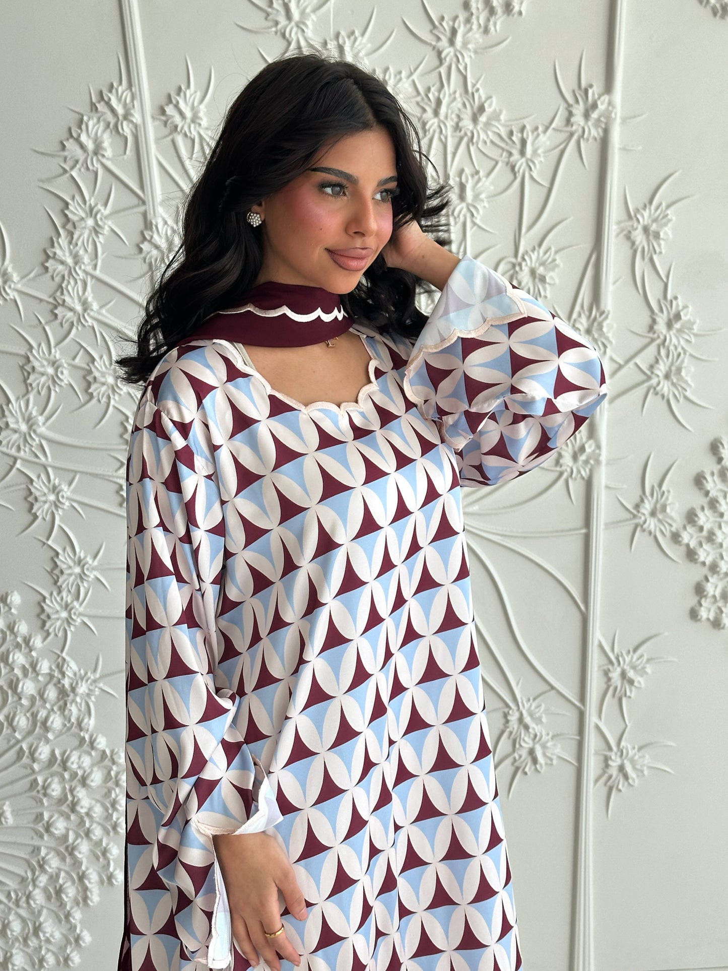 N138 - Triangles kaftan