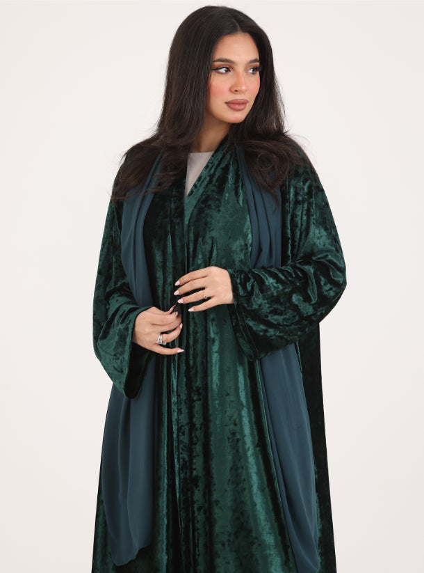 N103 - Velvet abaya