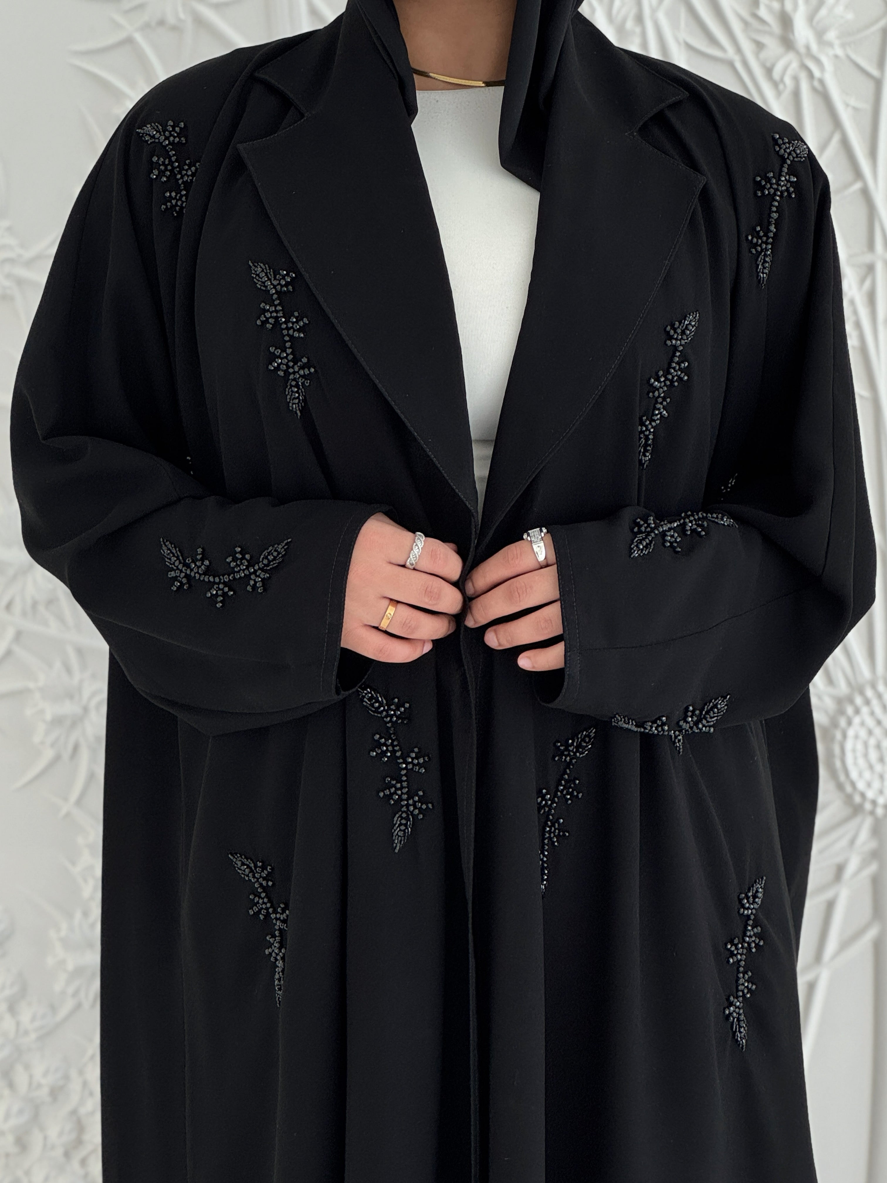 N112 - Black shak abaya