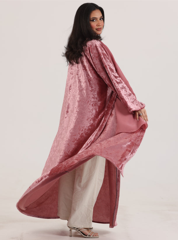 N105 - Velvet abaya