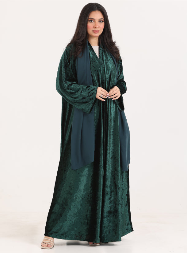 N103 - Velvet abaya