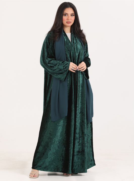 N103 - Velvet abaya