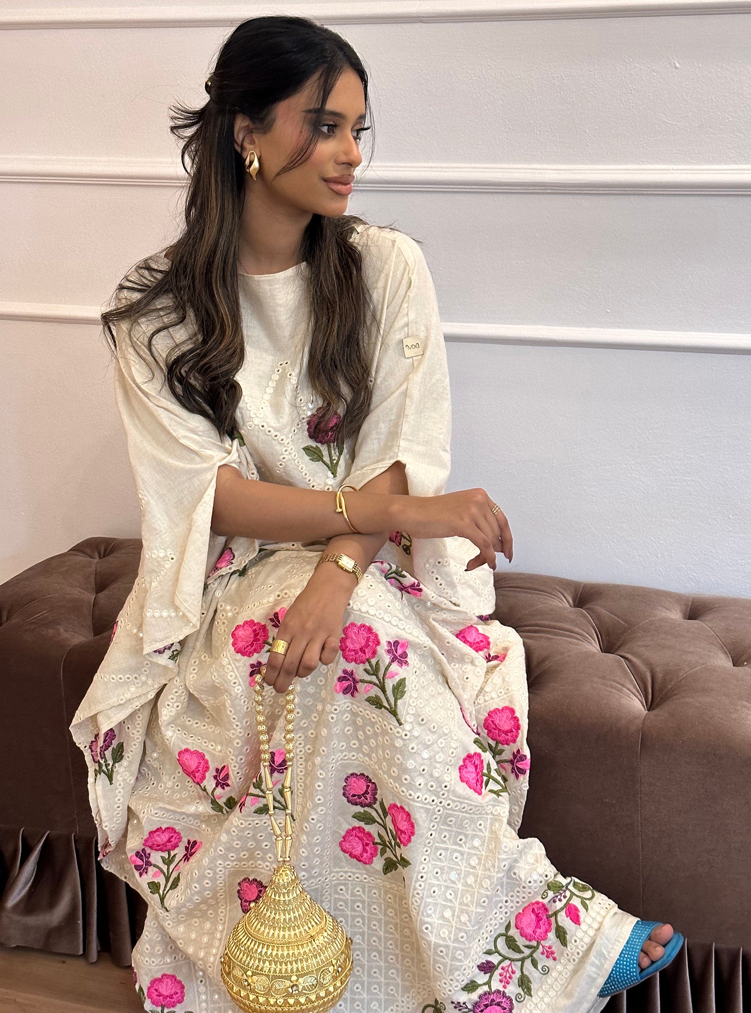 N072 - Floral jalabiya