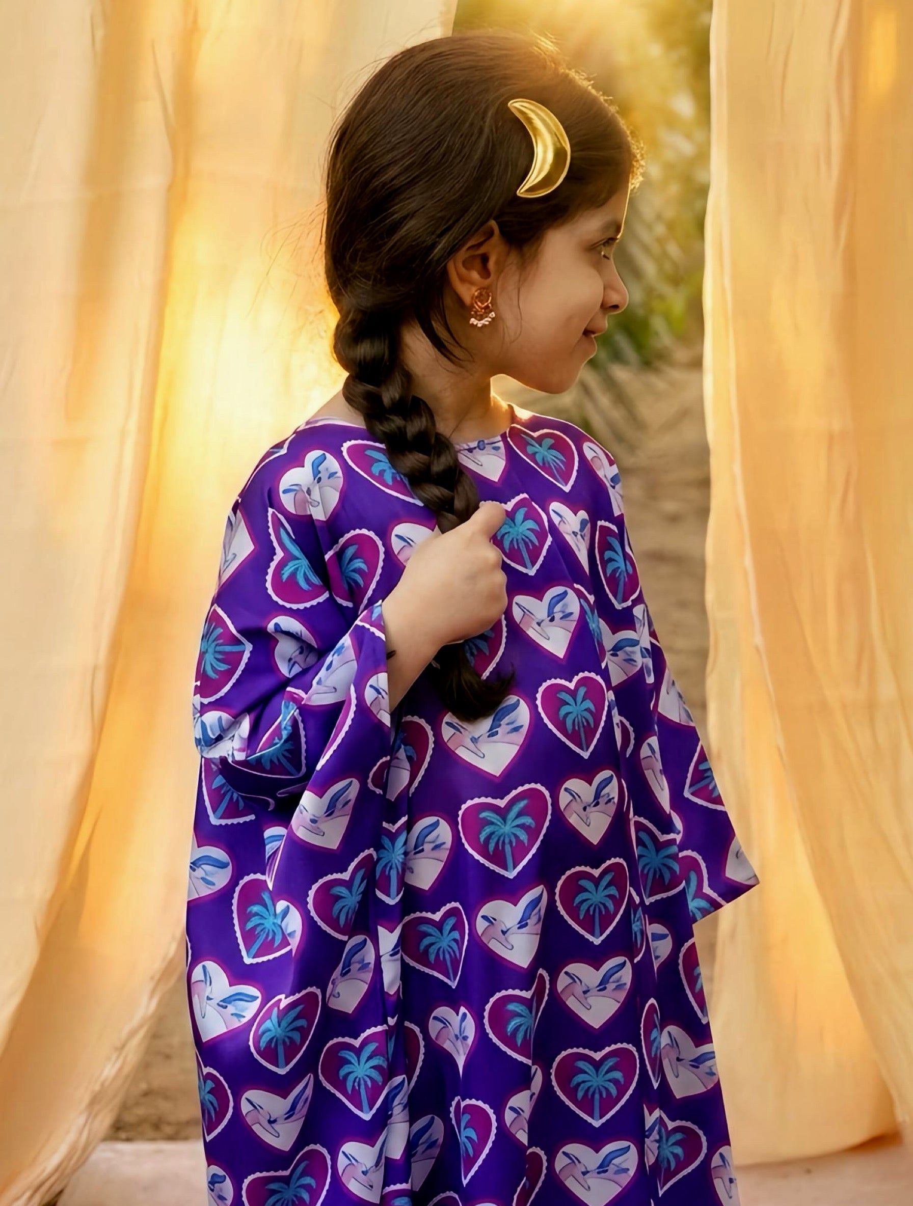 N163 - Girls kaftan