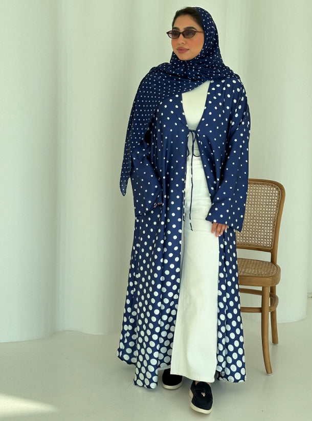 N102 - Polka Dots abaya