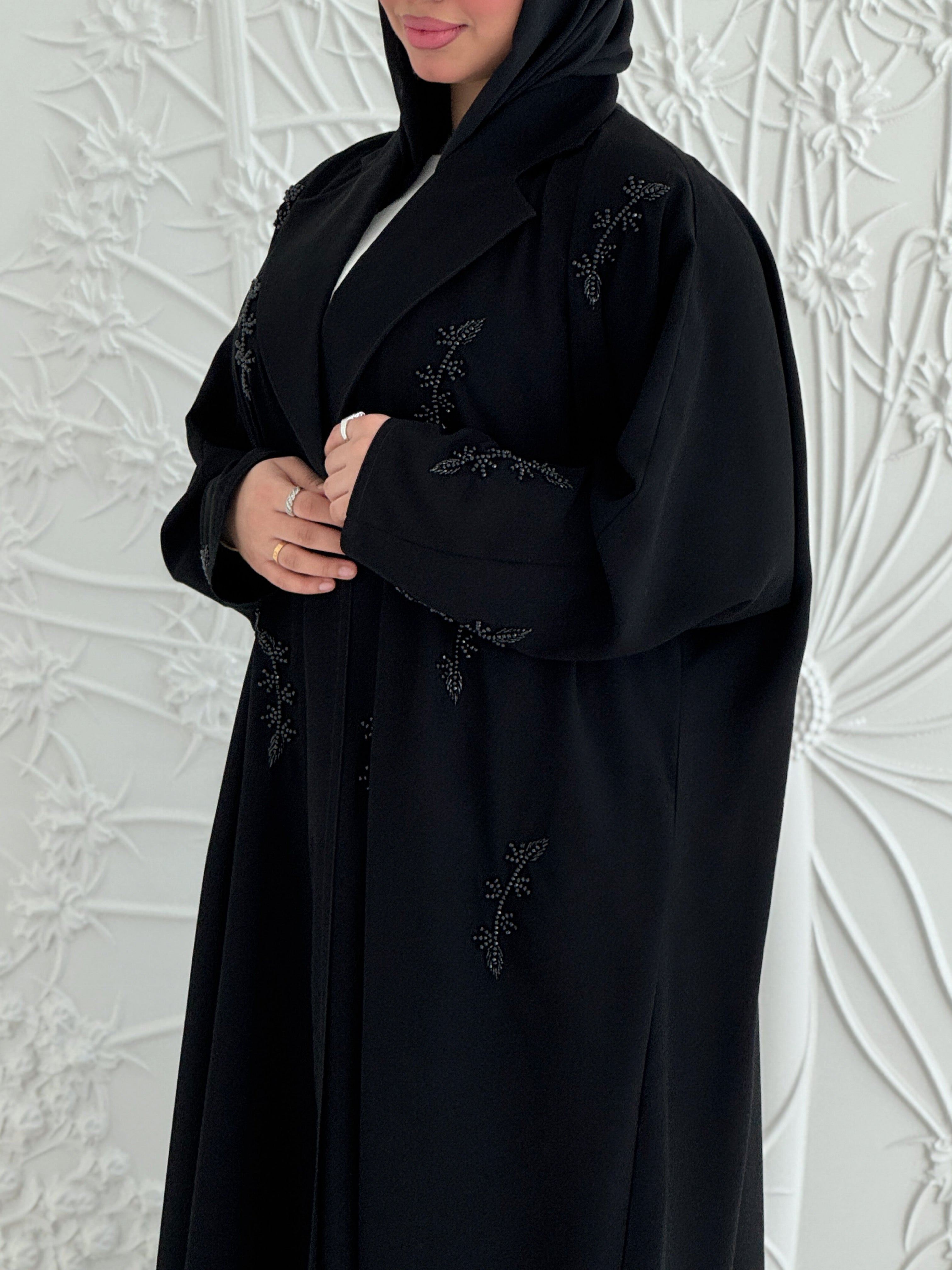 N112 - Black shak abaya