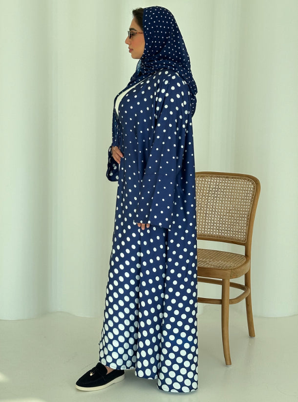 N102 - Polka Dots abaya