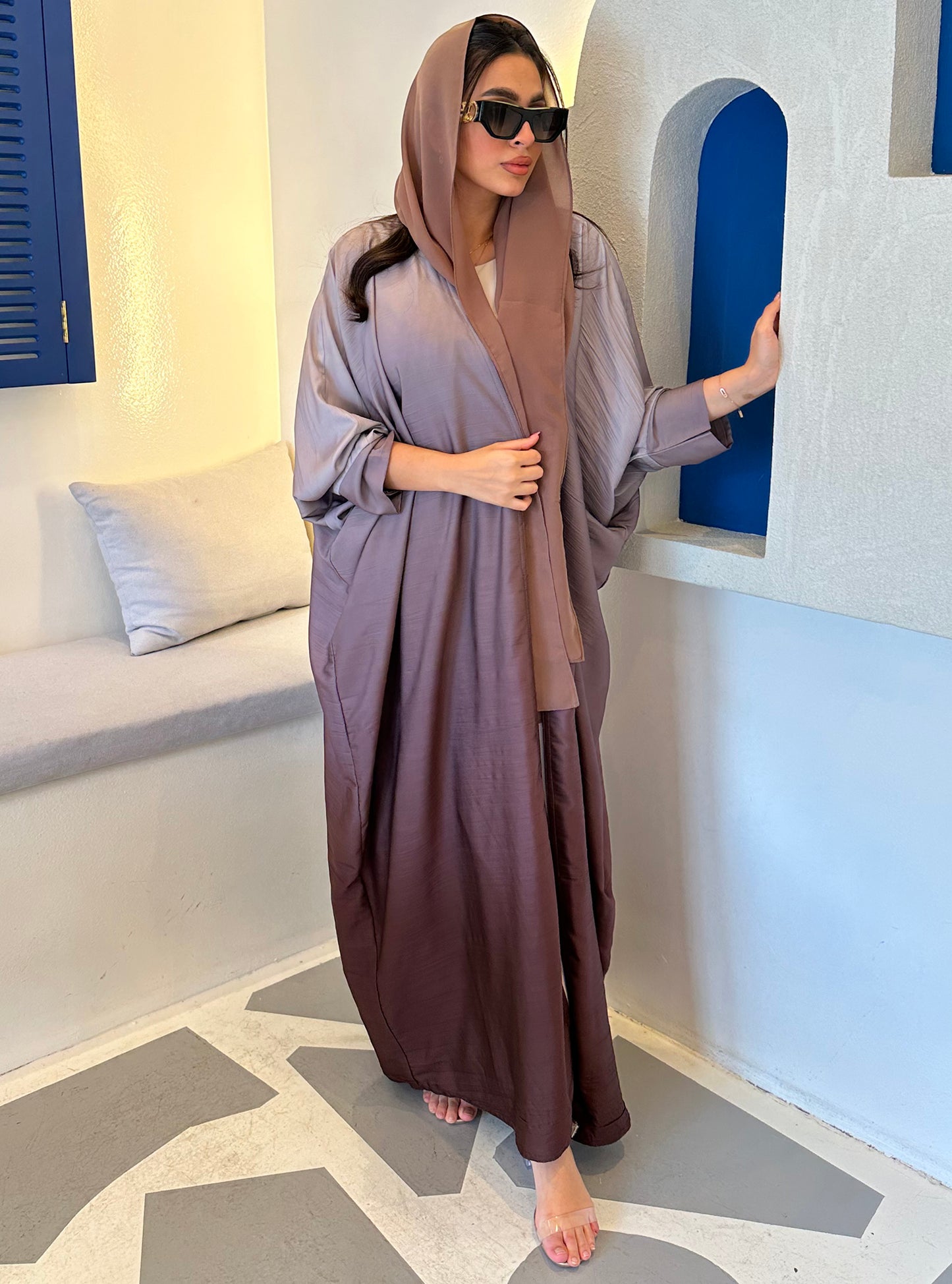 N022 - Summer ombré abaya