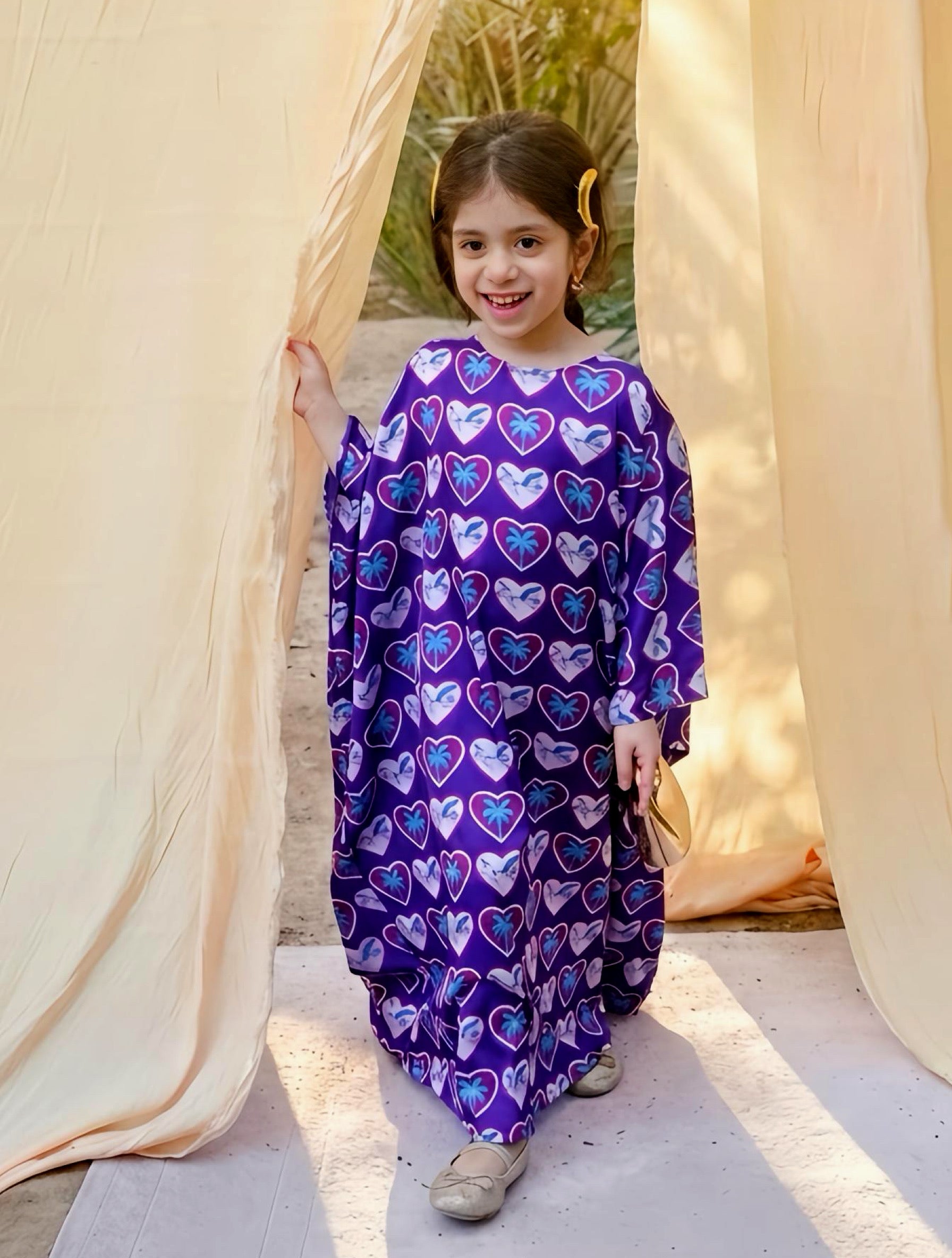 N163 - Girls kaftan