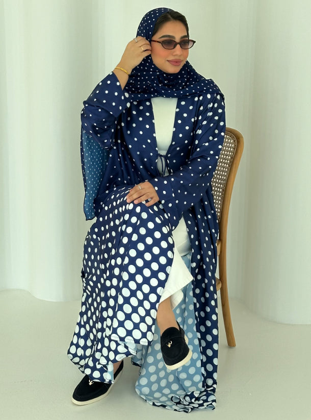 N102 - Polka Dots abaya