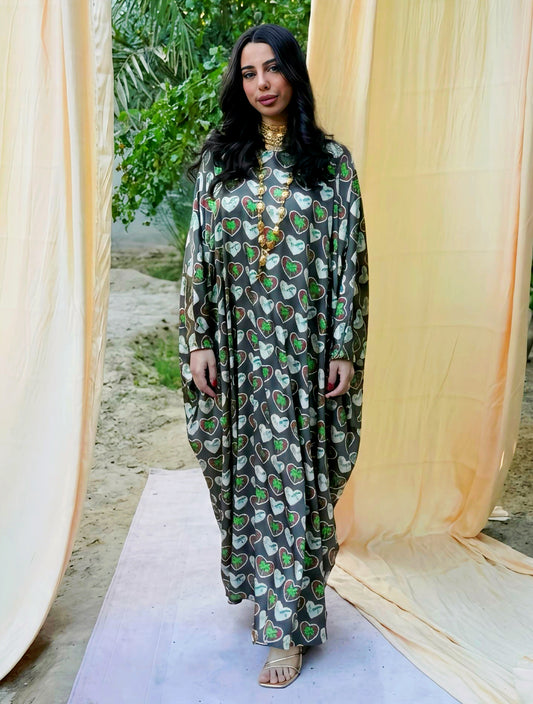 N160 - Hearts kaftan