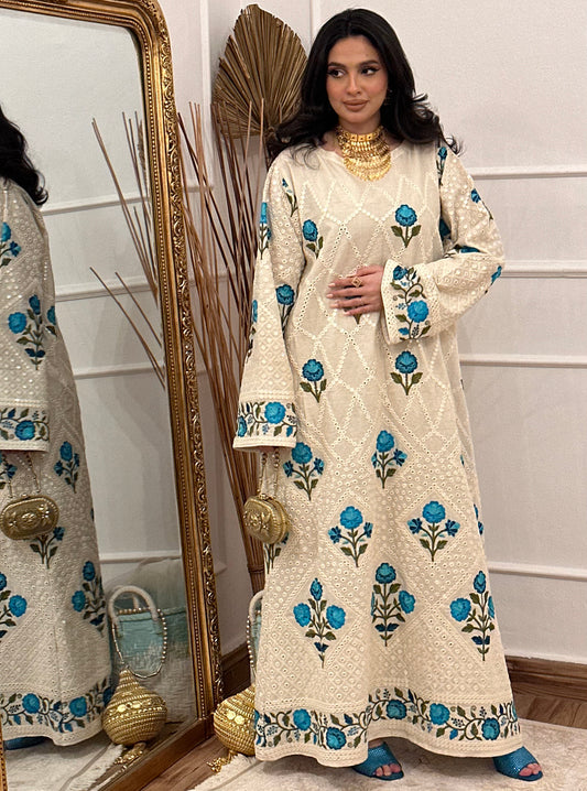 N077 - Embroidery jalabia