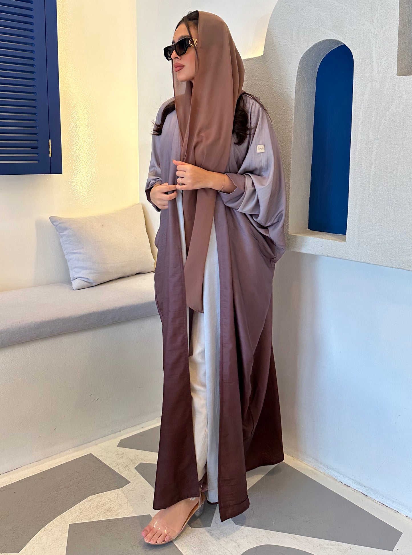 N022 - Summer ombré abaya