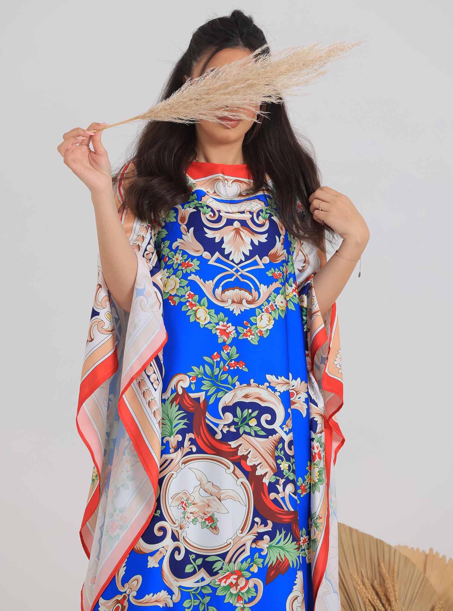 N014 - Multi colors daily kaftan