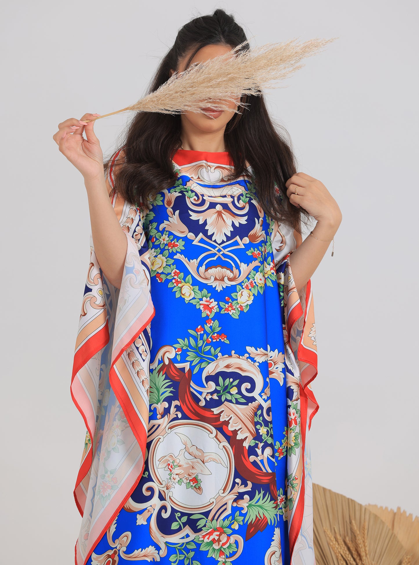 N014 - Multi colors daily kaftan