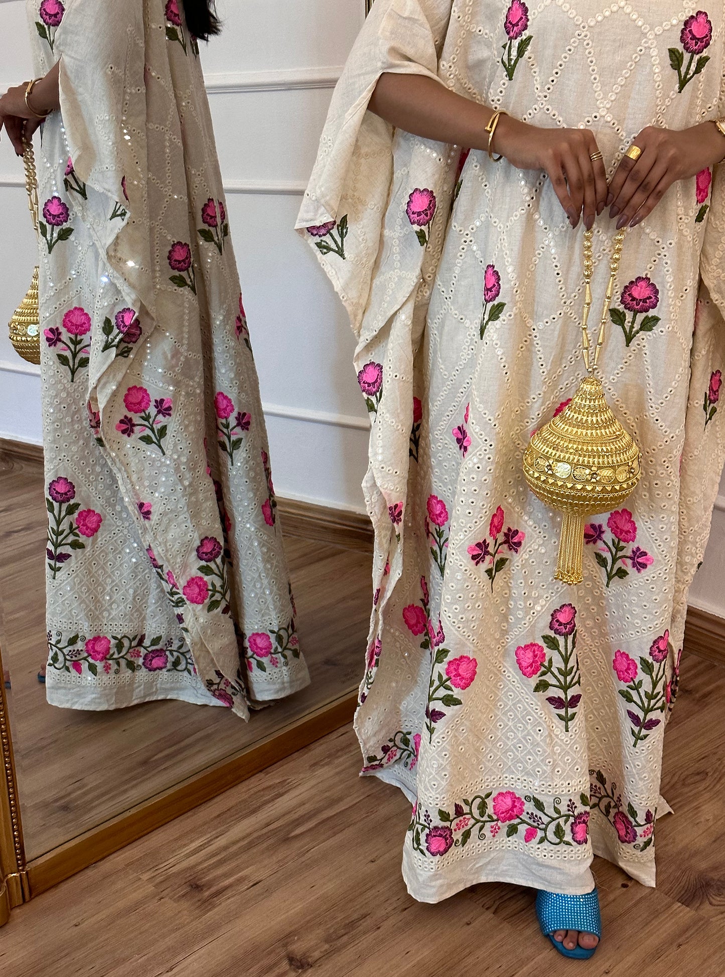 N072 - Floral jalabiya
