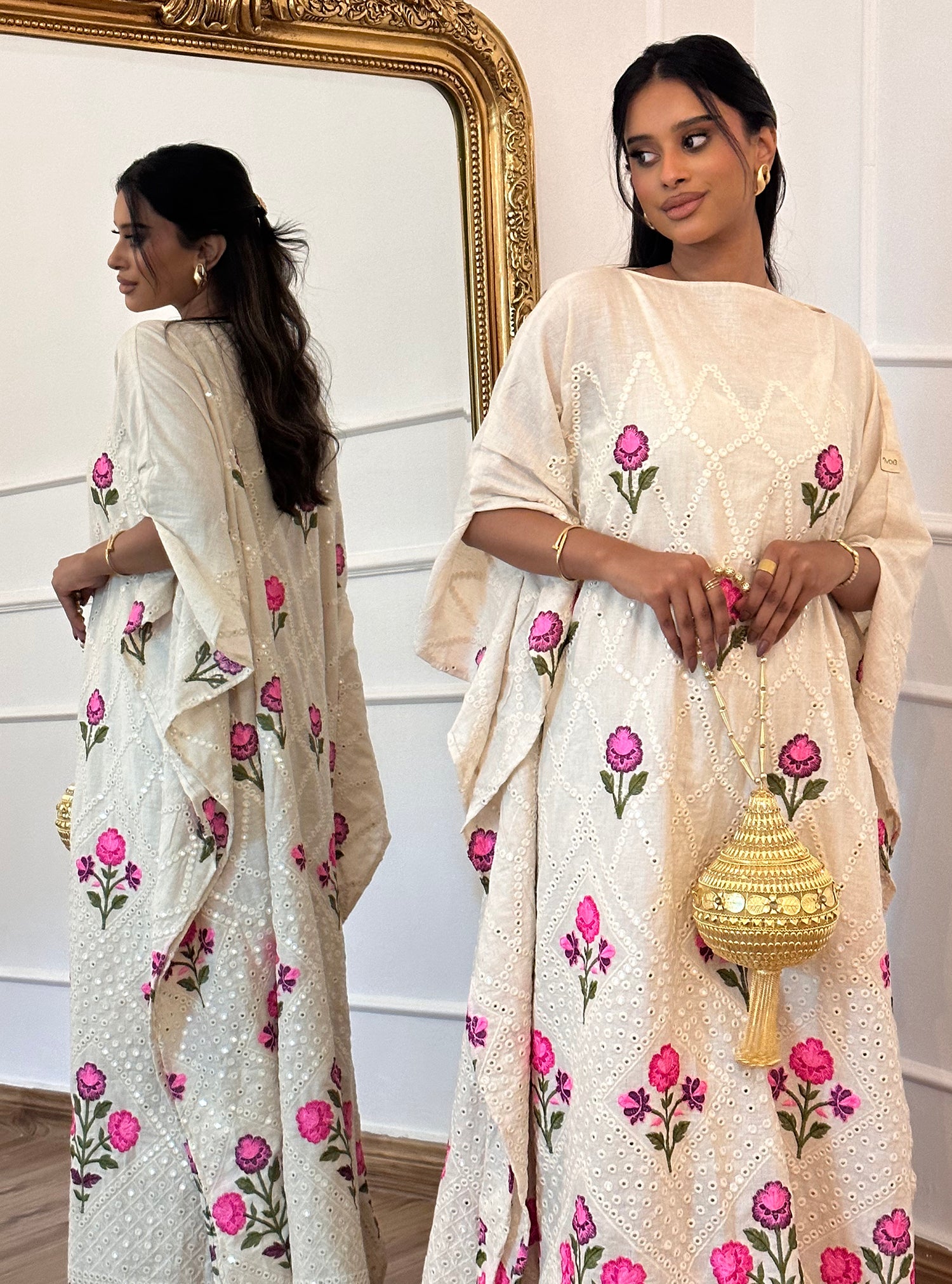 N072 - Floral jalabiya